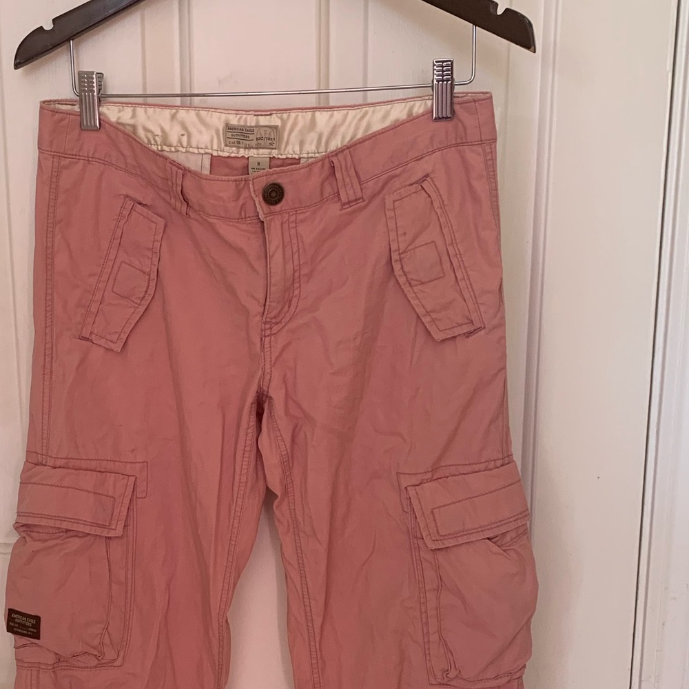 Vintage American Eagle Cargo Pants Bows & Zippers